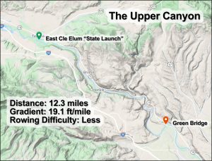 yakima river access map upper canyon