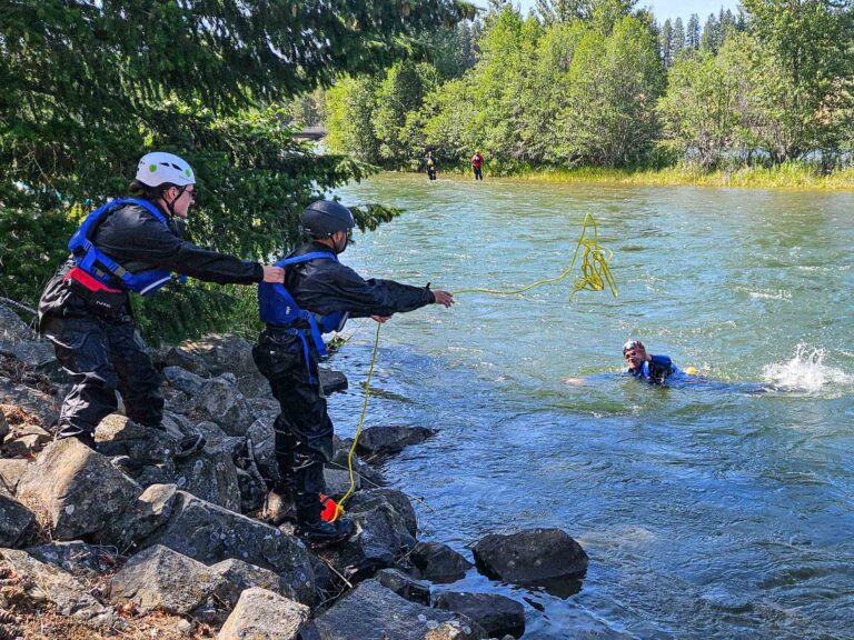 swiftwater rescue meat anchor