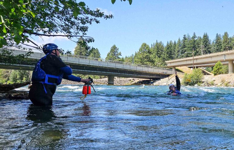 swiftwater rescue throw rope